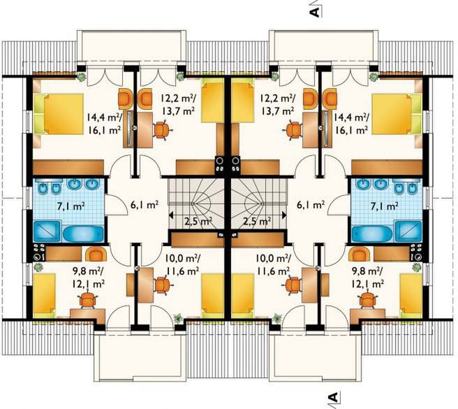 Poddasze projektu Lila Bo Duolit (1681)