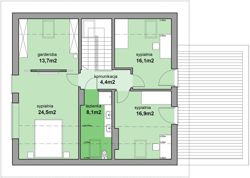 Poddasze projektu MJS-102