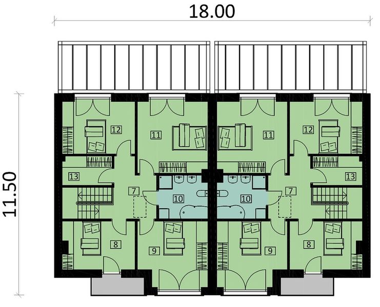 Piętro 1 projektu KA123