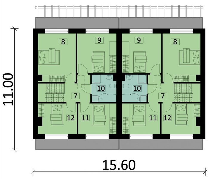 Piętro 1 projektu KA124