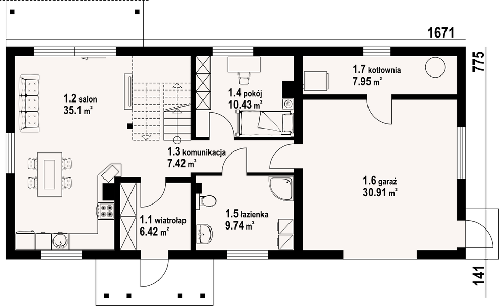Parter projektu Zawoja 16 dwst