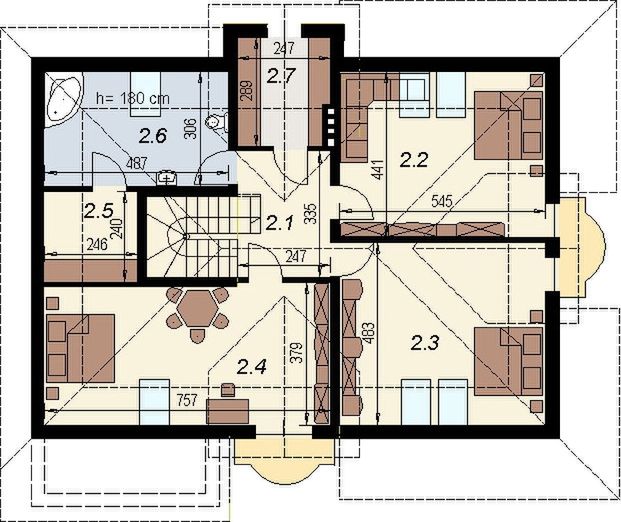 Poddasze projektu DJ 012