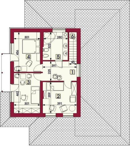 Piętro 1 projektu Venezia