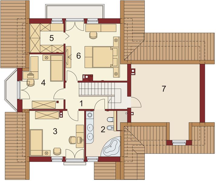 Poddasze projektu Tymon N