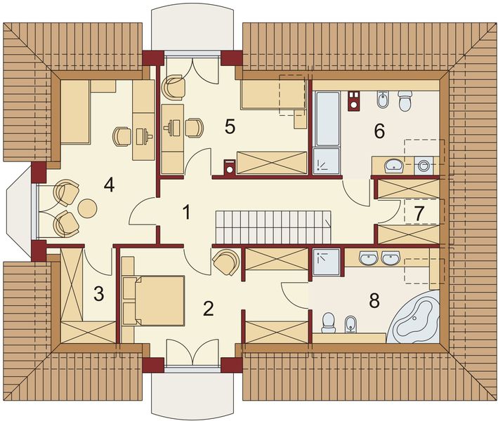 Poddasze projektu Kalamis