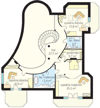 Poddasze projektu Amaya