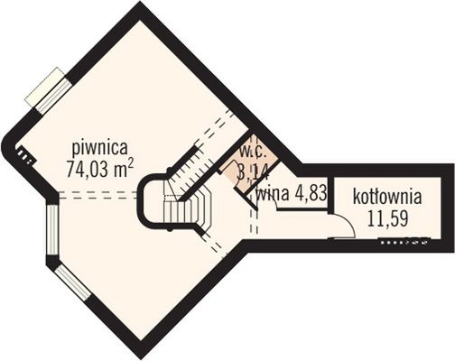 Piwnica projektu Heliodor G