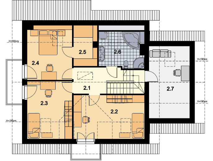 Poddasze projektu Ares II paliwo stałe