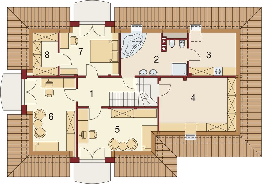 Poddasze projektu Minor 2