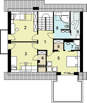 Poddasze projektu HG-P3A