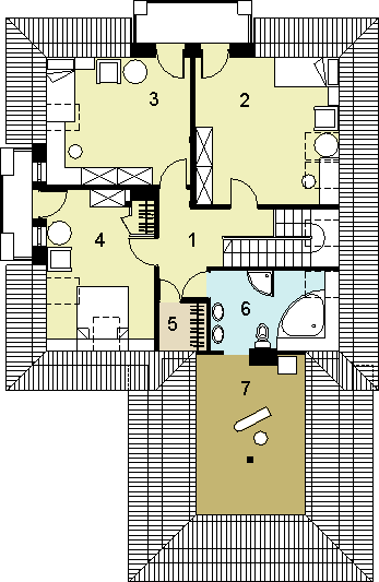 Poddasze projektu HG-I18