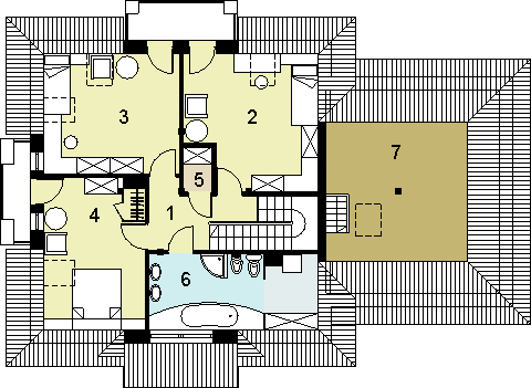 Poddasze projektu HG-I18C