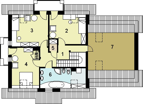 Poddasze projektu HG-I18D