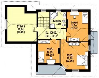 Poddasze projektu WB-3350