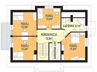 Poddasze projektu WB-3999