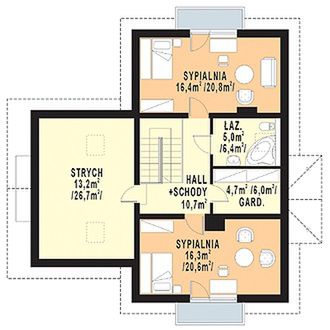 Poddasze projektu WB-3923
