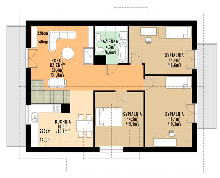 Poddasze projektu WB-0016