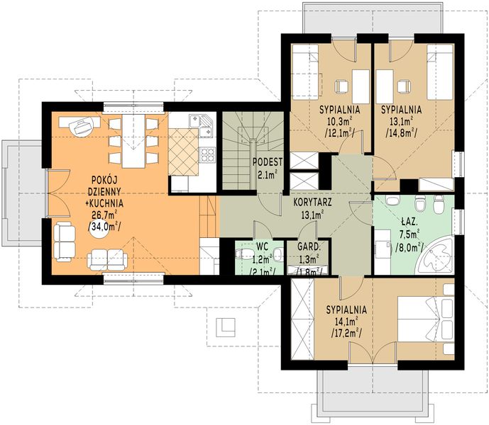 Poddasze projektu WB-0027