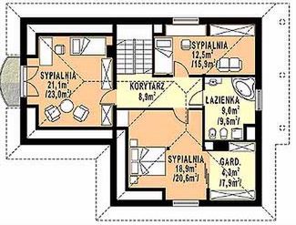 Poddasze projektu WB-3950