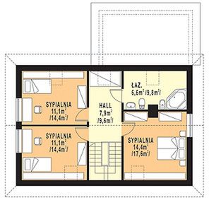 Poddasze projektu WB-3991