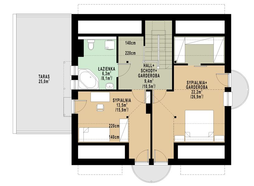Poddasze projektu WB-0010