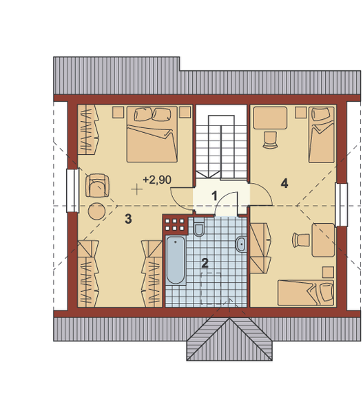 Poddasze projektu WB-3394