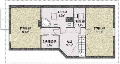 Poddasze projektu WB-3395