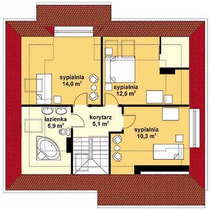 Poddasze projektu WB-3471