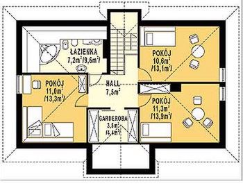 Poddasze projektu WB-3469