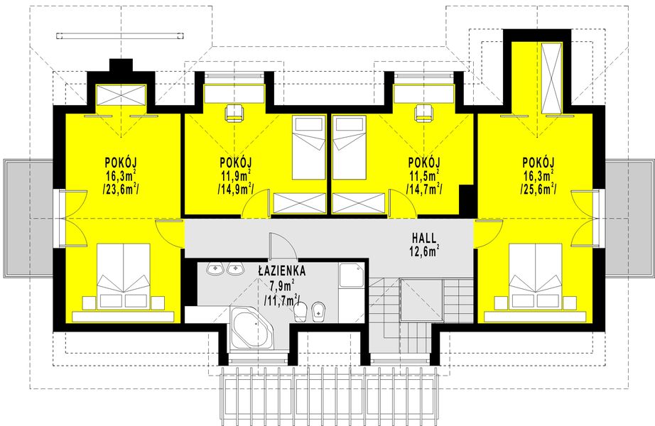 Poddasze projektu WB-3947