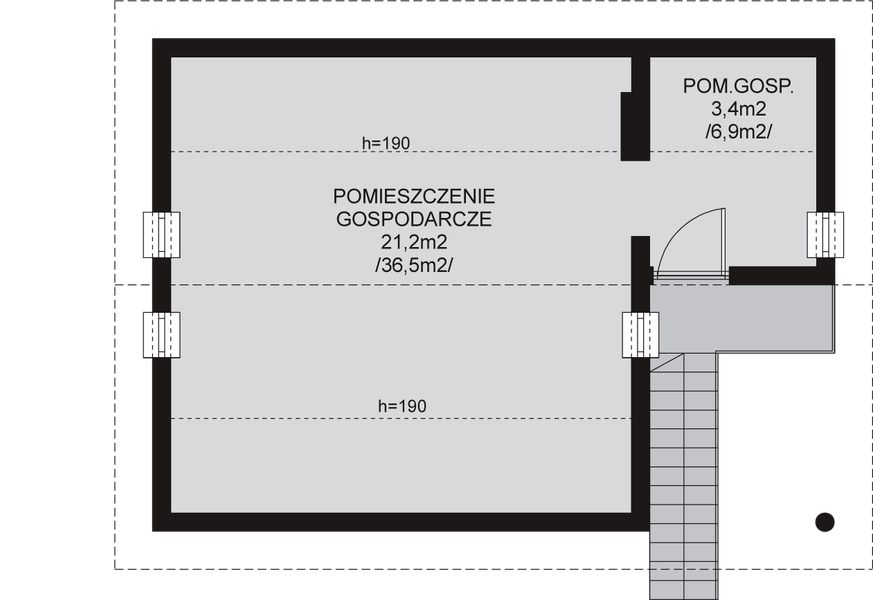 Poddasze projektu WB-3879