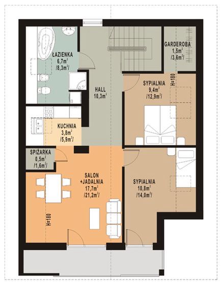 Poddasze projektu WB-0076