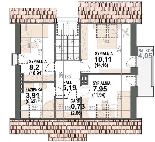 Poddasze projektu Miki