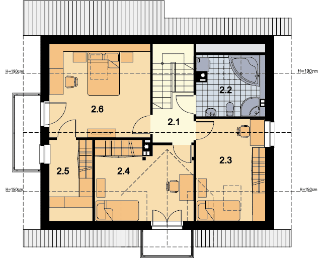 Poddasze projektu Amant