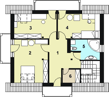 Poddasze projektu HG-P1