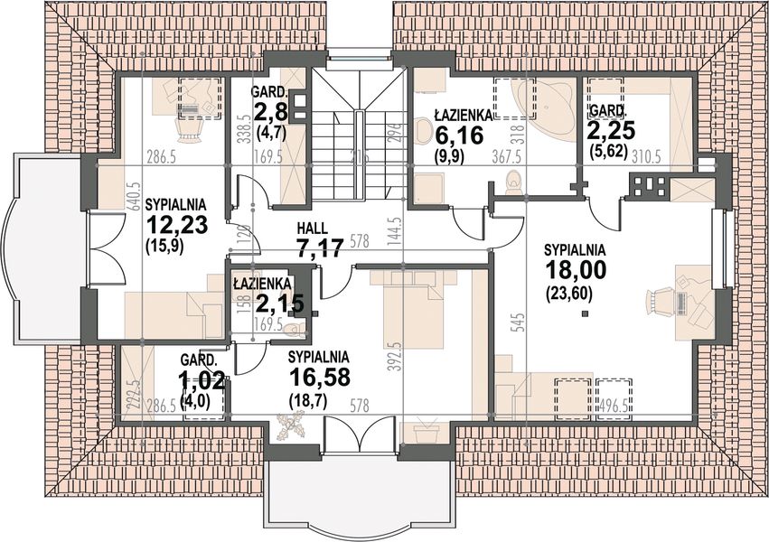 Poddasze projektu Goblin II 2G