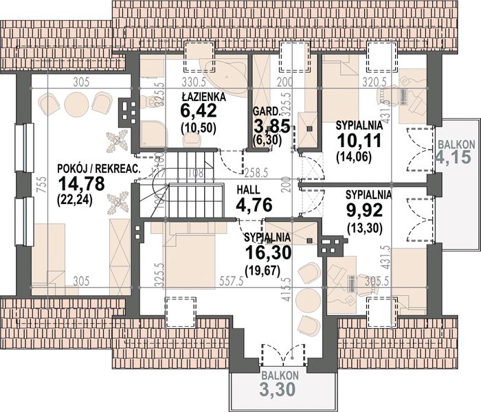 Poddasze projektu Puchatek