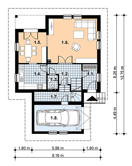 Parter projektu L-40 Dom szkieletowy