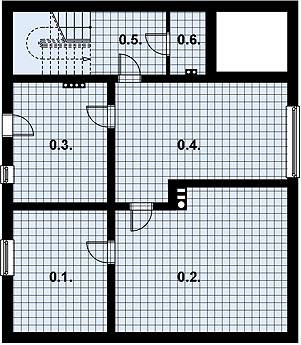 Piwnica projektu L-62 Dom tradycyjny