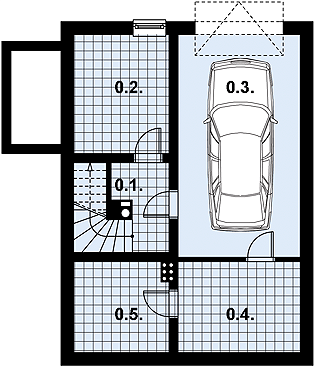 Piwnica projektu L-69 Dom tradycyjny