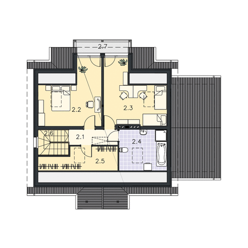 Poddasze projektu Oletta (LMP02)
