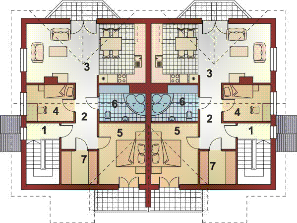 Poddasze projektu Fiorina