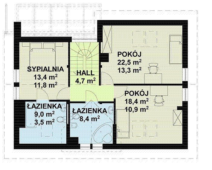 Poddasze projektu TK22P
