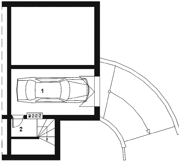 Piwnica projektu DOM AKTORA