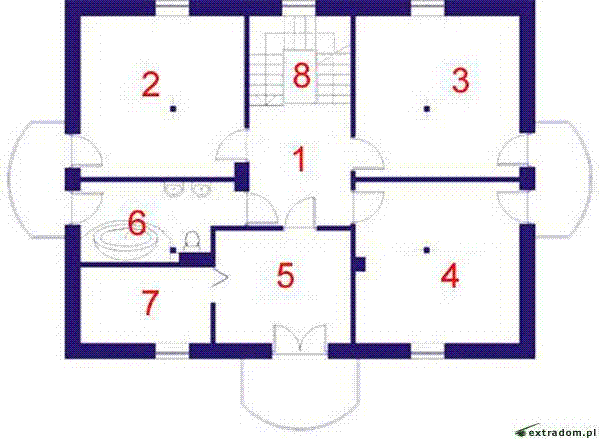 Poddasze projektu Ravenna