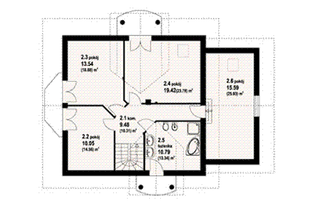 Poddasze projektu Tarnawa