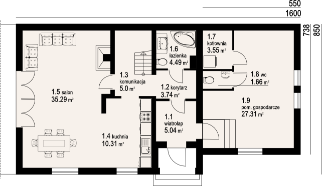 Parter projektu osiek wąski 14