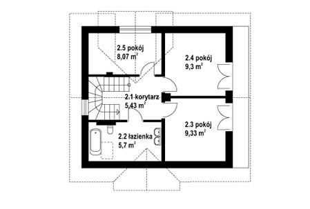 Poddasze projektu ZALIPIE