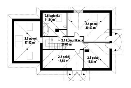 Poddasze projektu BOROWO