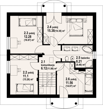 Poddasze projektu tarczyn